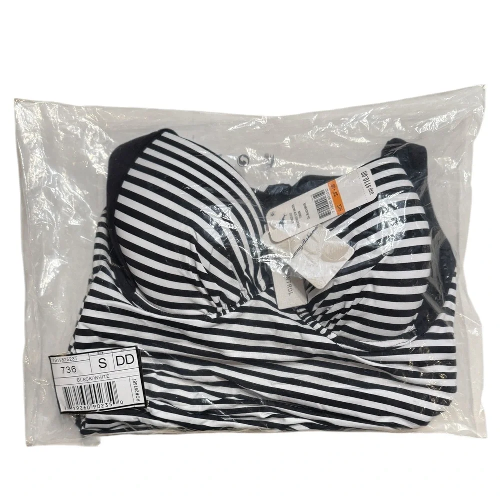 Tommy Bahama Littlestripe Underwire Halter Tankini, DD Cup